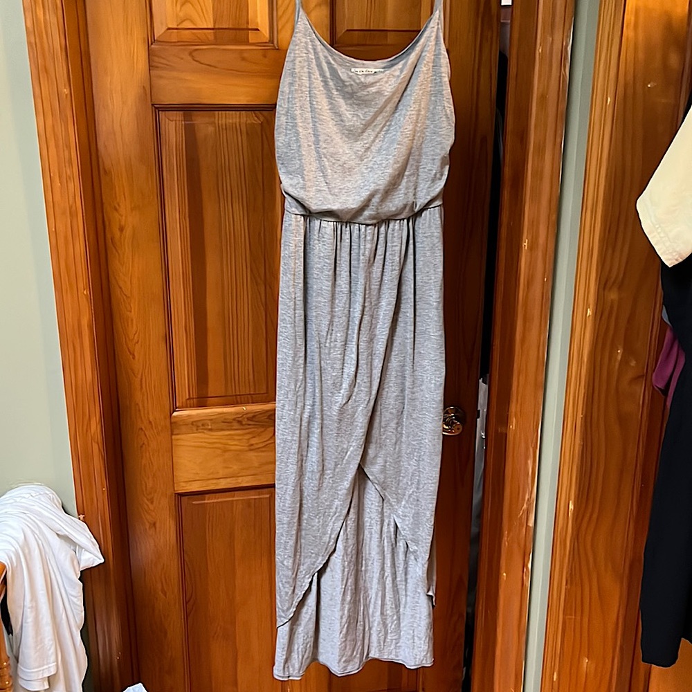 Gray Maxi Dress